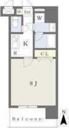 茶屋ケ坂駅 徒歩6分 12階の物件間取画像